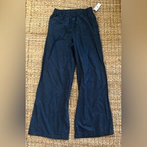 NWT Beverly and Beck Pacsun High Rise Wide Leg Lounge Pant Navy Blue Size Small